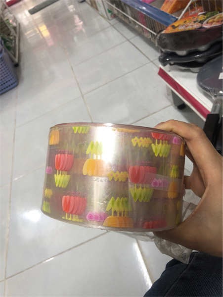 Viền cứng mica hoa tulip 1Kg