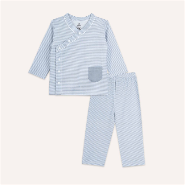 SR1108 - 9M/18M Bộ dài tay cài chéo Pyjamas