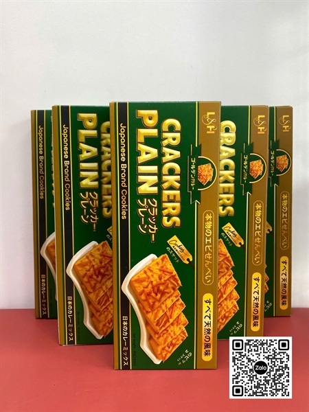 LH.Bánh Cracker Dừa nướng 80g(24hộp/thùng)