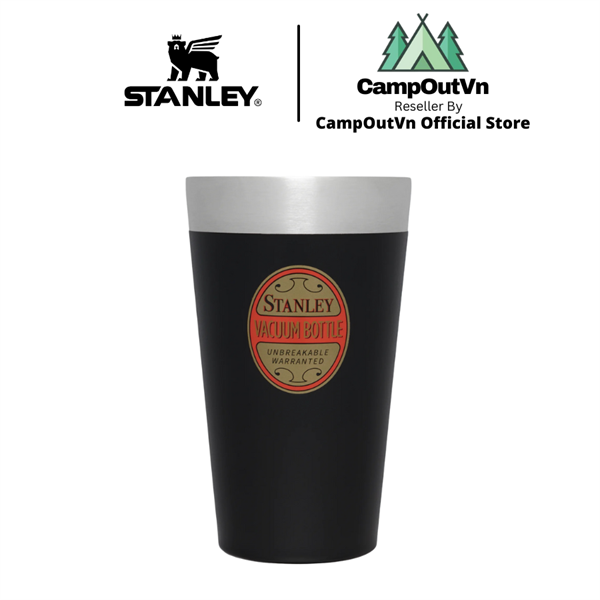 Ly Giữ Nhiệt STANLEY The Milestones Stacking Beer Pint | 16oz | 1920 Matte Black