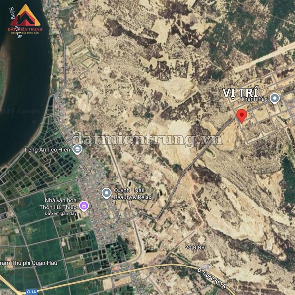 Đất nền Biệt thự 498 Hà Thiệp, Quảng Ninh, Quảng Bình-500m2-Tây Bắc