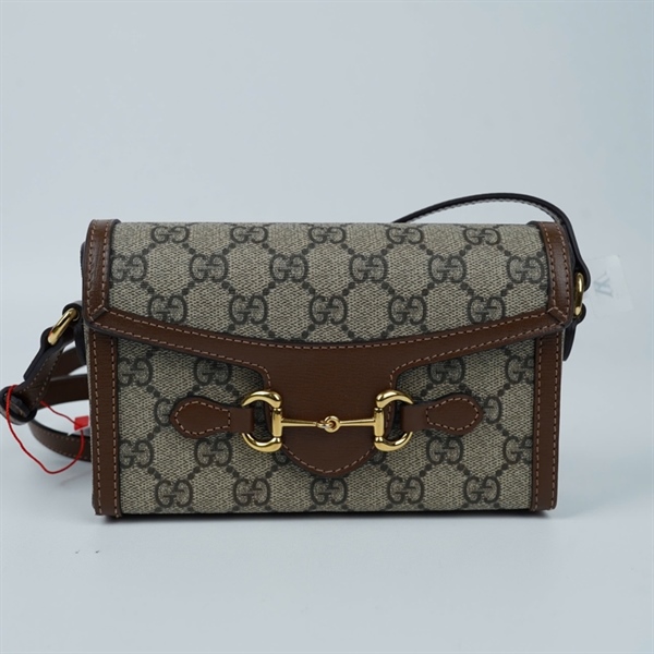 Túi GG 1955 mini bag xám (699296-525040) sz18 (A-T) KG+