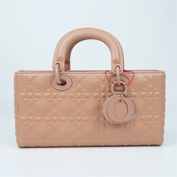 Túi Dior Joy nude 2 strap (10-MA-1202) sz26 KG+