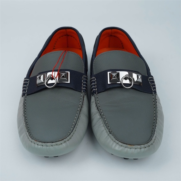 Giày Hermes xám sz41 (A-T) KG+