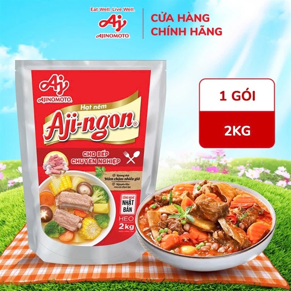 Hạt Nêm Aji-ngon Heo Gói 2kg