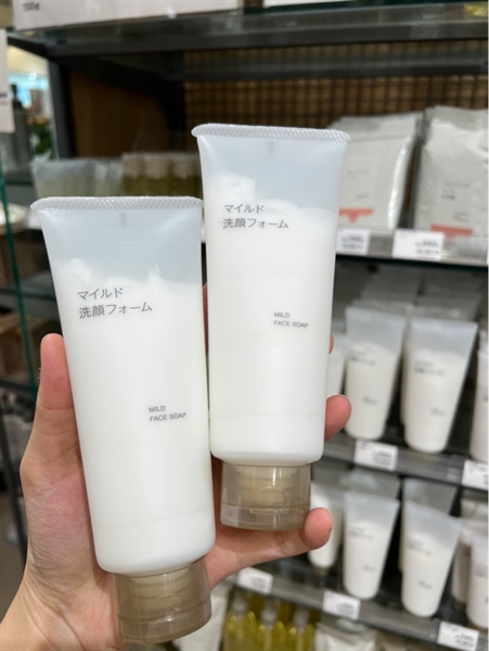 Sữa rửa mặt Muji 150gr Nhật Bản