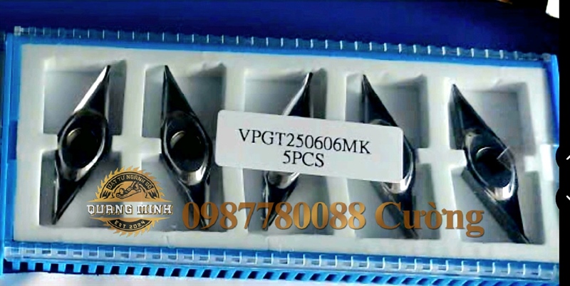 Dao bào tiện gỗ hợp kim VCGT250606