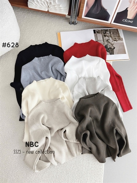 Áo len tăm trơn giữ nhiệt 628