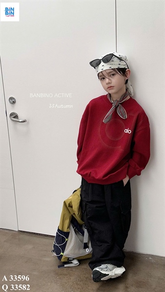 33582-Quần BBN TH kaki đen