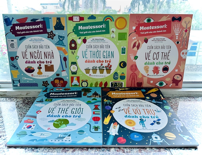 Combo 5 cuốn - Montessori Thế giới của các thành tựu