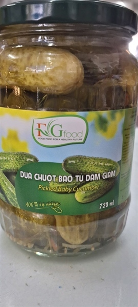 Dưa bao tử giấm 720ml きゅうりのピクルス