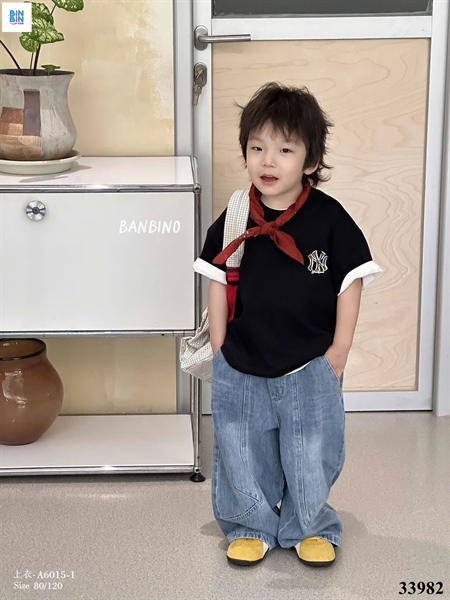 33982-Áo BBN Đen NY