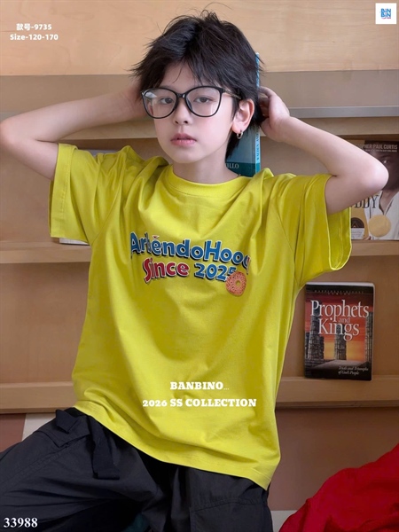 33988- Áo BBN Bánh Donut Xanh