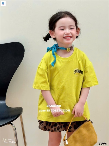 33991- Áo BBN Xanh Covernat