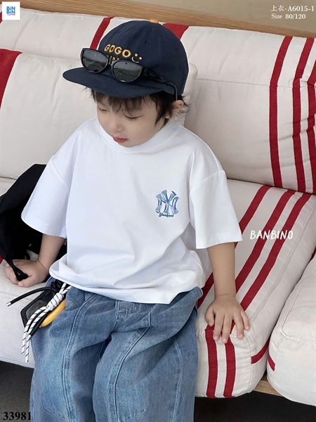 33981-Áo BBN Trắng NY