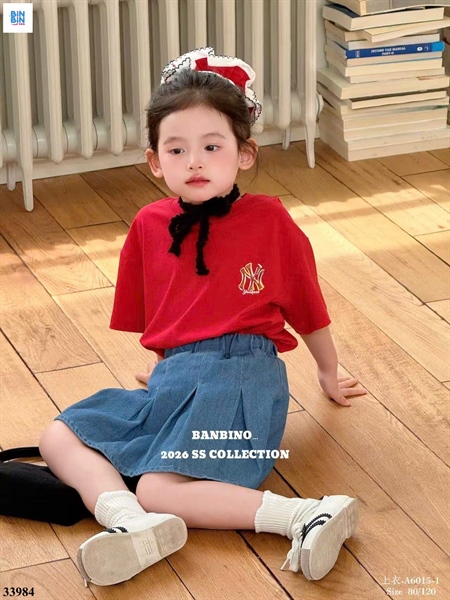 33984-Áo BBN Đỏ NY