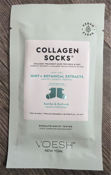 Voesh collagen socks with peppermint