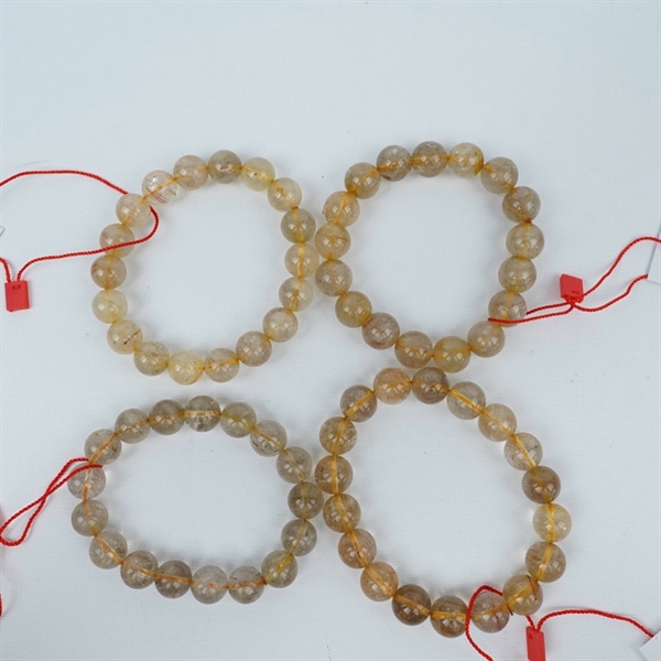 Vòng thạch anh tóc vàng ly11 +