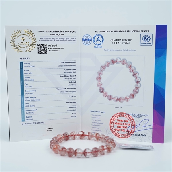 Vòng tay S7 Vip 21 hạt ly9.95-9.30 (229445) KG+