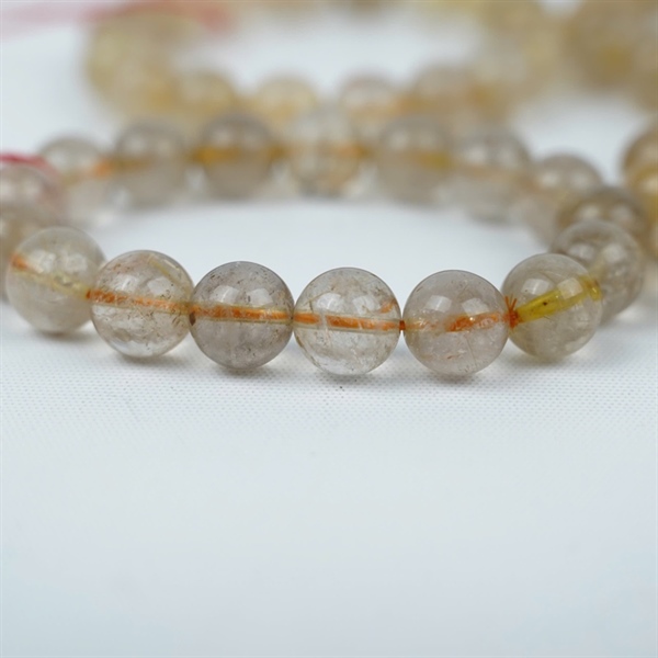 Vòng thạch anh tóc vàng ly11 +