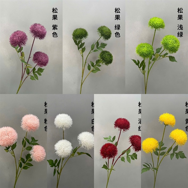 Cúc nhật 3b - Hoa cành dài - Hoa Lụa Vân Vượng