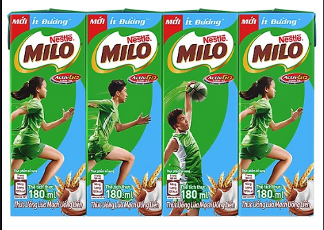 MILO UHT IT DUONG 180ml*48