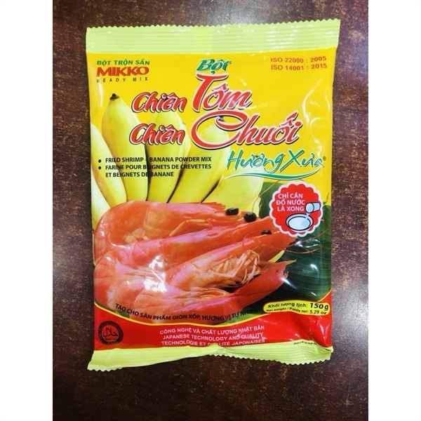 Bột chiên tôm chiên chuối Hương Xưa