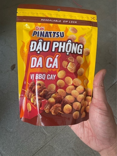 Oishi đậu da cá BBQ