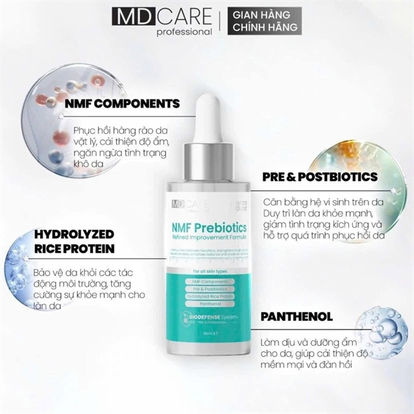 Tinh chất NMF prebiotics serum refined improvement formula 30ml- Hàng CTY