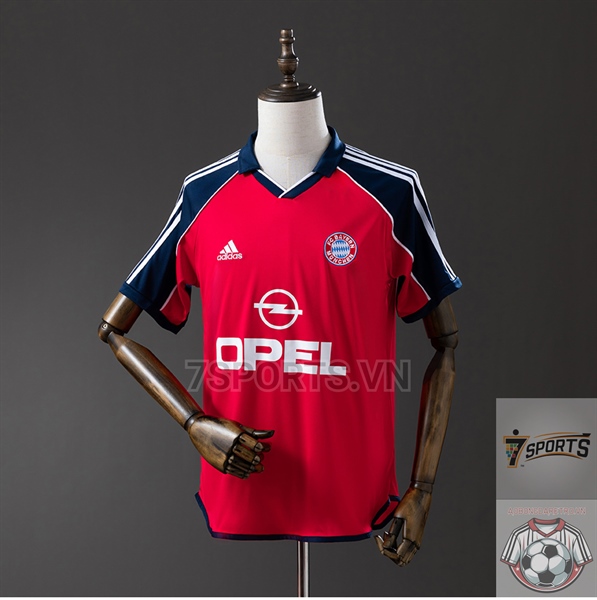Áo Bóng Đá Retro Bayern Munich 2000/01 - Sân Nhà