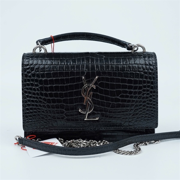 Túi YSL Kate đen da cá sâu sz19 (MV) KG+