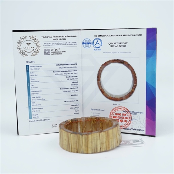 Vòng bản tóc vàng Svip (267892) KG+