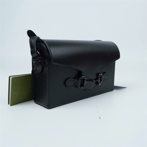 Túi GG 1955 mini bag đen (699296-1147) sz18 (MV) KG+