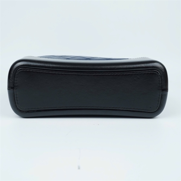 Túi Chanel Gab xanh có lót form (25260050) sz27 (MV) KG+