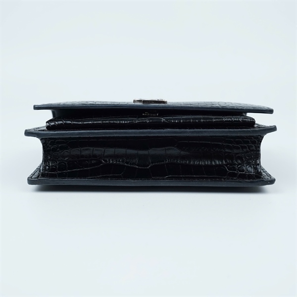 Túi YSL Kate đen da cá sâu sz19 (MV) KG+