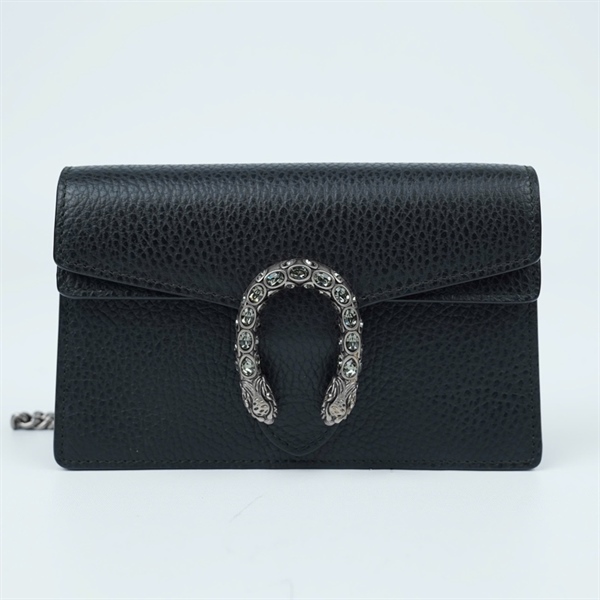 Túi GG Dionysus đen (476432-0959) sz17 (MV) KG+