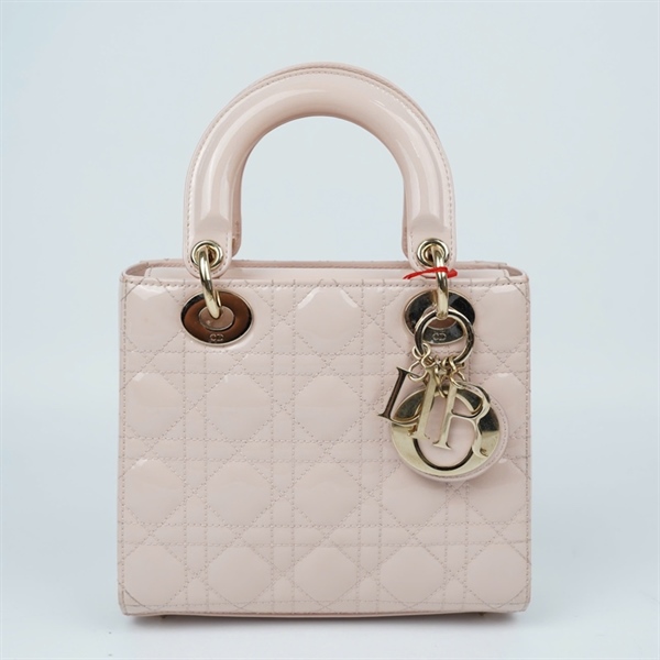 Túi Dior Lady hồng nude (88-MA-0294) szS (MV) KG+