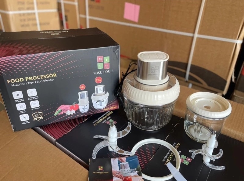 Bộ 2 Máy Xay MISU 0.8L & 2.5L ( Thùng 8 )