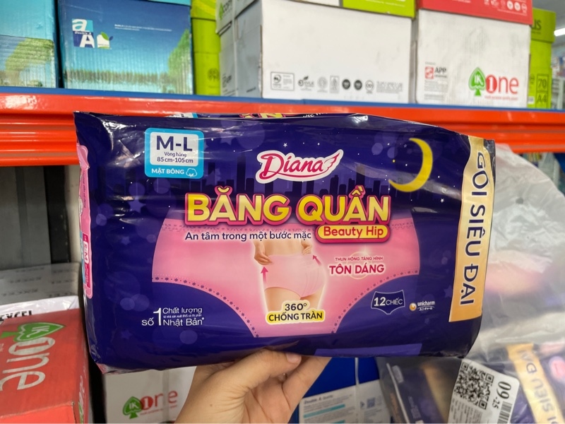 BVS quần Diana Beauty Hip ML - 12m