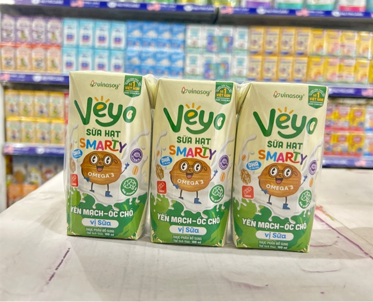 Sữa Veyo yến mạch óc chó 180ml