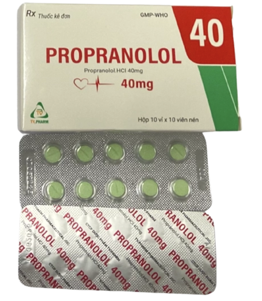 Propranolol 40mg tv.pharm (h/100v)