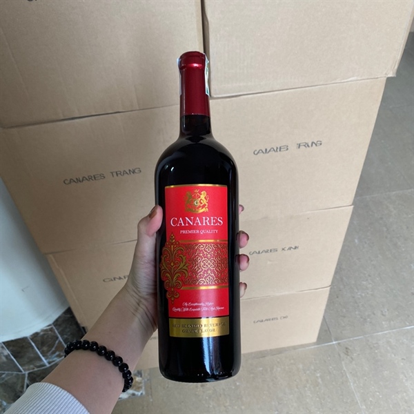 Rượu vang Canares 750ml*12