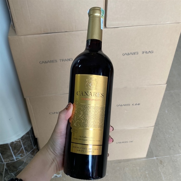 Rượu vang Canares 750ml*12