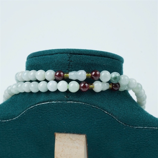 Chuỗi cẩm thạch mặt phật 91 hạt ly16..64x4.71 KG+