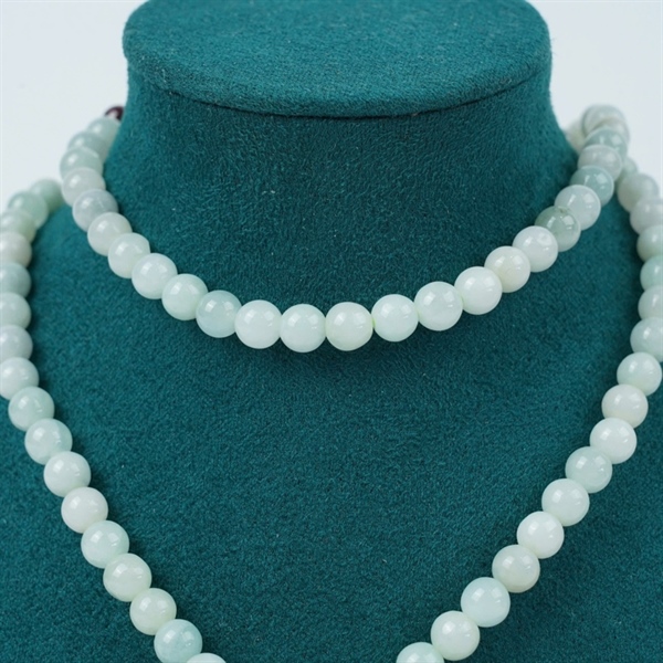 Chuỗi cẩm thạch mặt phật 91 hạt ly16..64x4.71 KG+