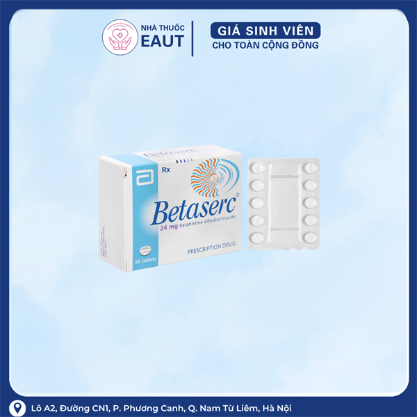 BETASERC 16MG ABBOTT (H/60V)
