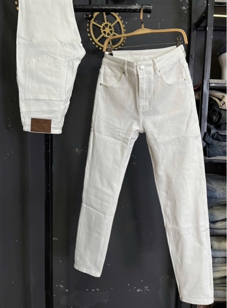 Jean QC Cao Cấp MCC-LD8132 Trắng trơn