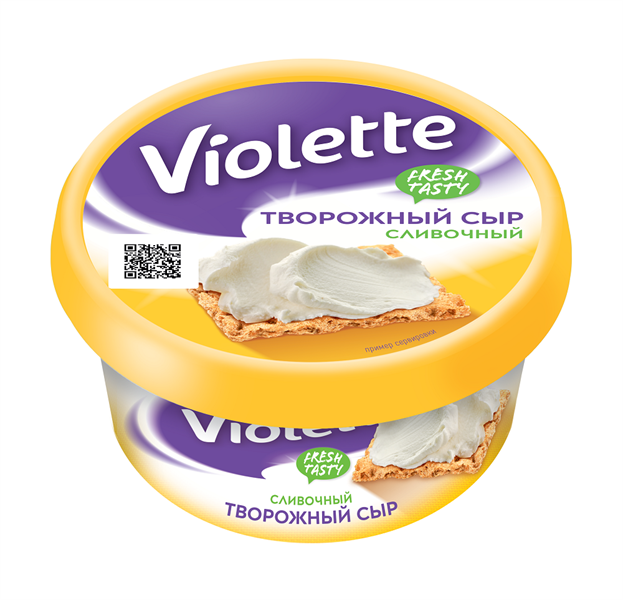 Violette creamy cream cheese 70% lactose-free 140g