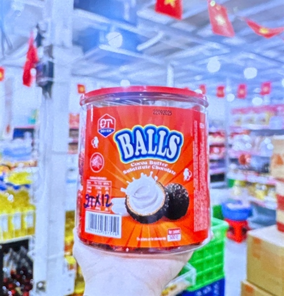 Hộp 50 viên Kẹo socola DoYen 500g