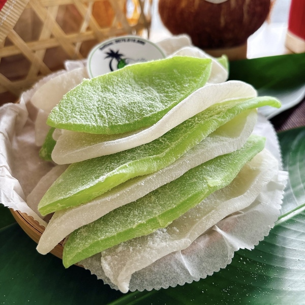 Mứt Dừa Miếng 500gr